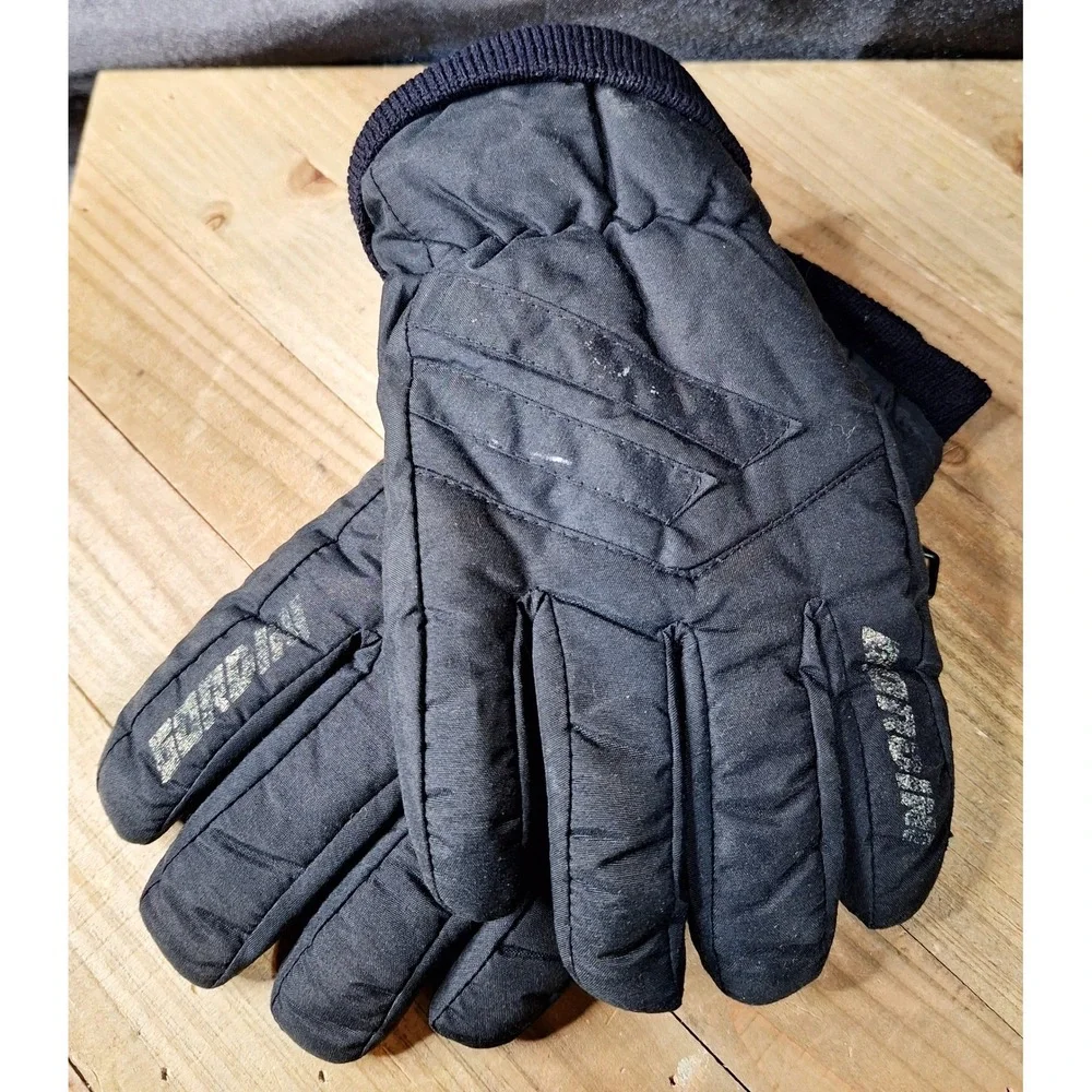 Gordini Heattrap Junior‎ Ski Gloves Black Insulated Winter Mittens Medium